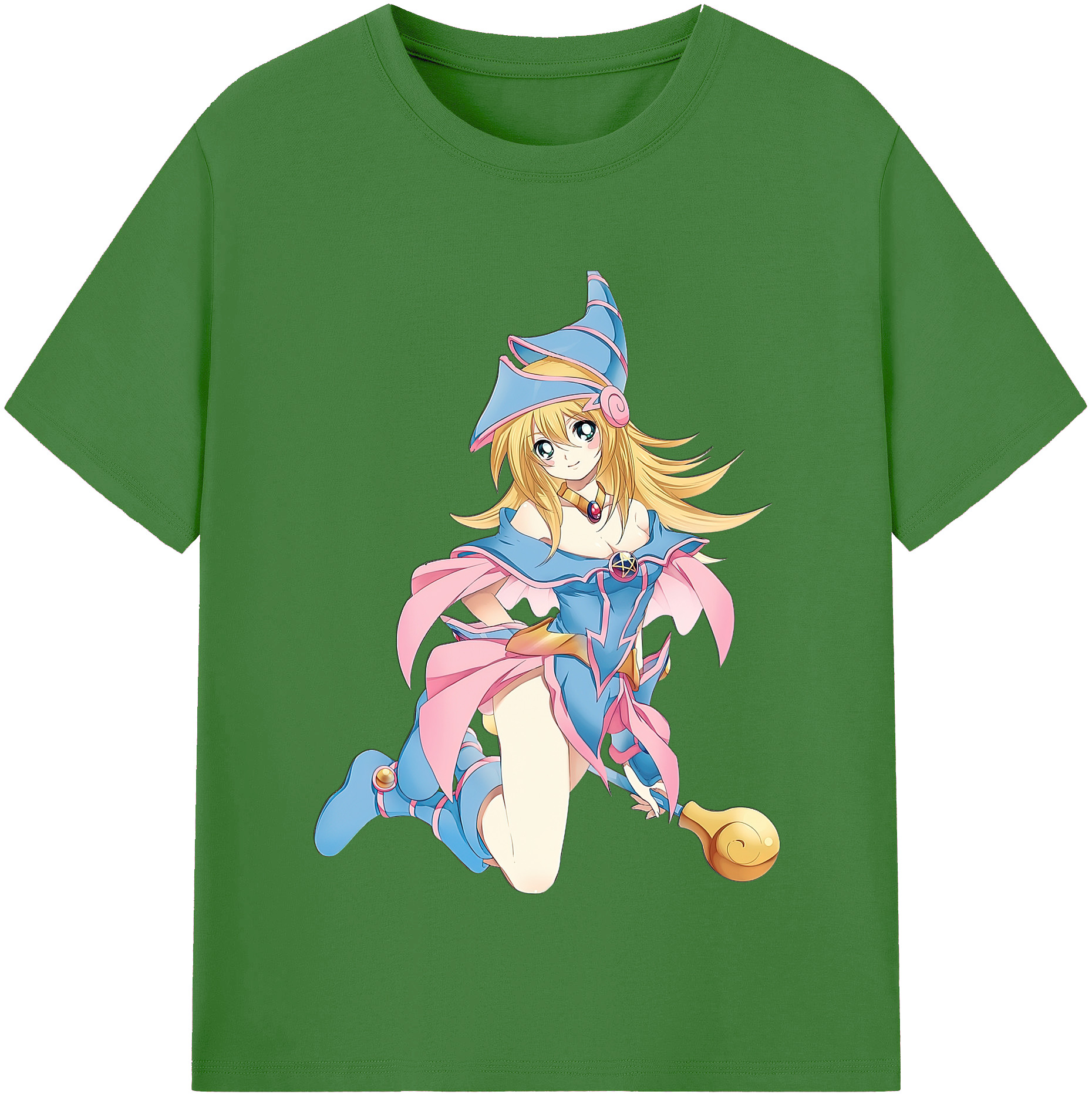 （画像用） 遊☆戯☆王 Yu-Gi-Oh! レディースカジュアルプリントTシャツ（綿100％）